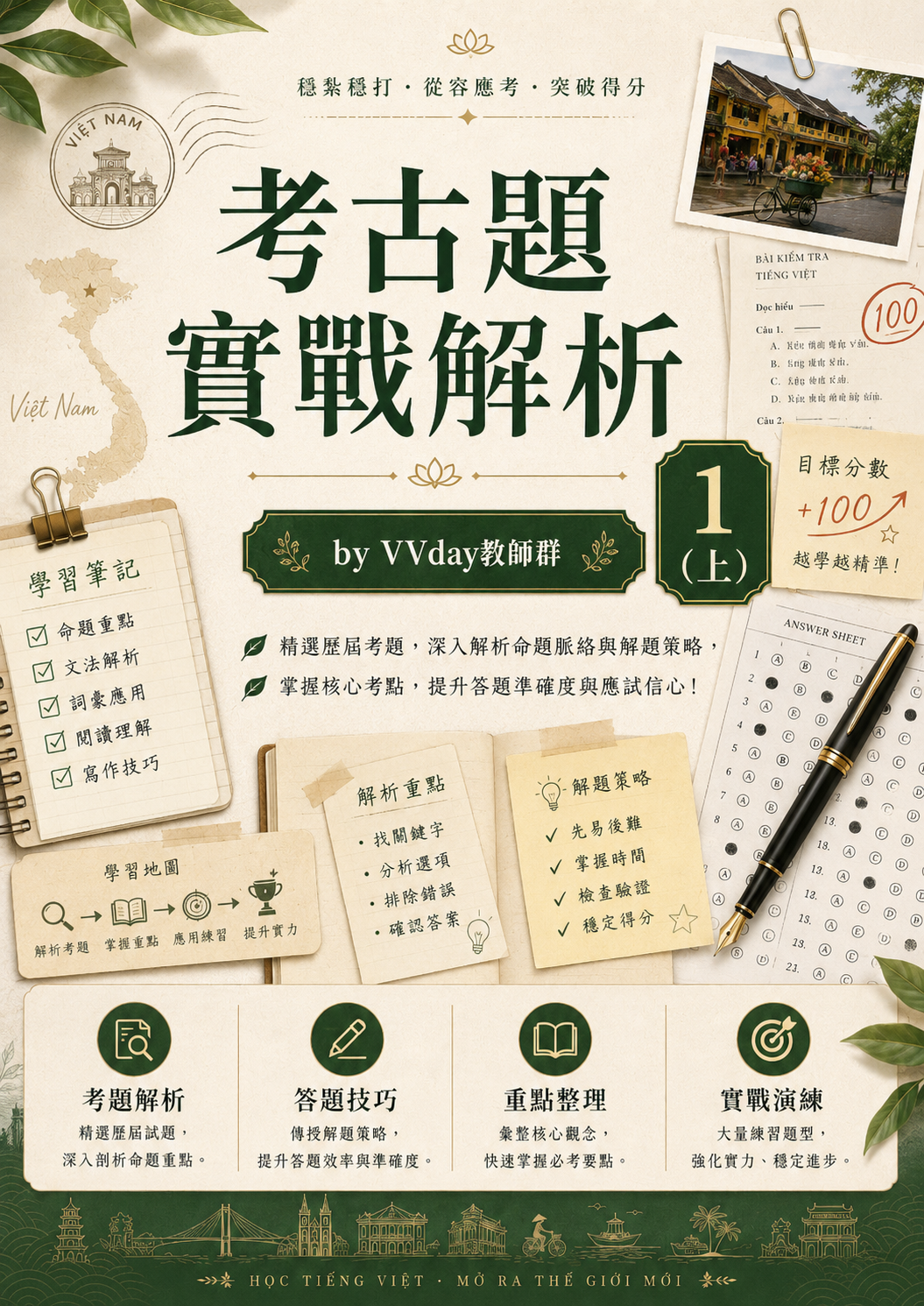 【VN901】考古題實戰解析1（上）by VVday教師群  (圖文影音課)